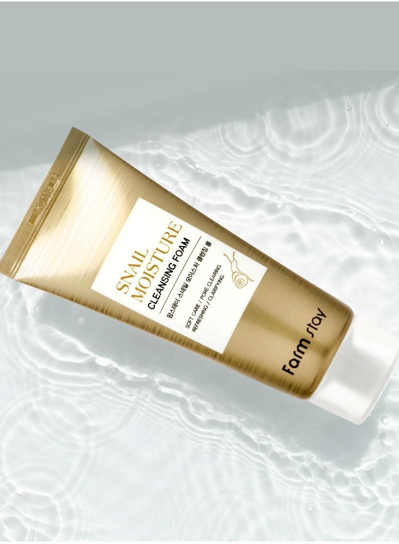 Farm Stay Snail Moisture Cleansing Foam 100ml - Image 2