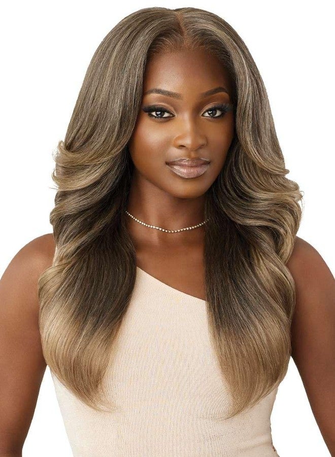 Outre Lace Front Wig - Perfect Hair Line 13X6 - Tayon (DEEP AUBURN) - Image 1