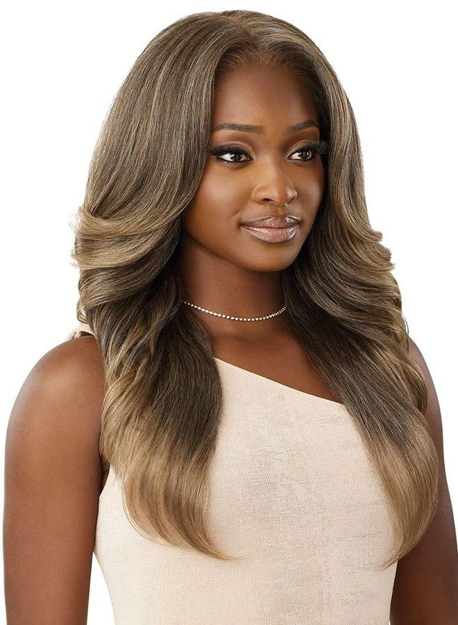 Outre Lace Front Wig - Perfect Hair Line 13X6 - Tayon (DEEP AUBURN) - Image 5