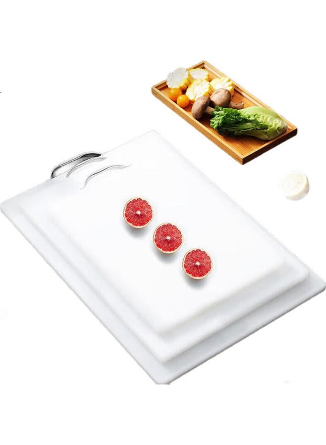 MAX COOK Maxcook Cutting Board, Anti-Mold Plastic Chopping Board, Household Thick Pe Cutting Board, Food-Grade Large Size 35*27*1.5 - Image 1