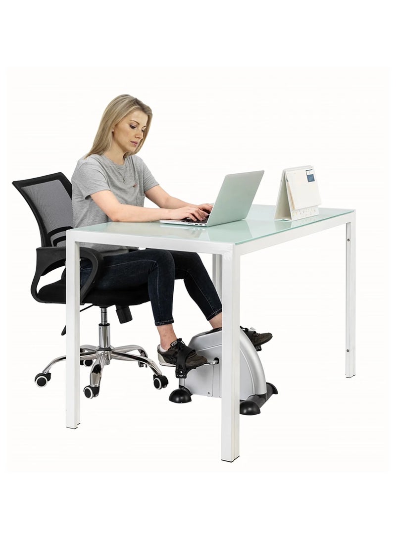 Bukela Under Desk Bike Pedal Exerciser with LCD Display - Portable Mini Exercise Bike for Seniors, Anti-Skid Mat & Adjustable Resistance, Compact Design for Arm/Leg Workout at Home/Office - Image 3