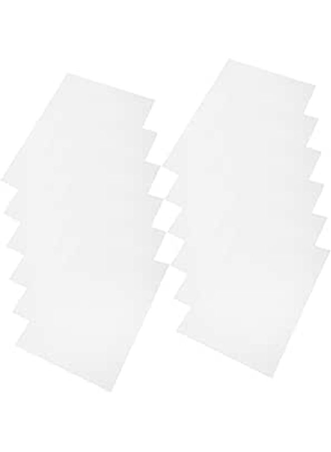 30pcs Heat Shrink Diy Sheets Clear for Handicrafts Creative Projects - Image 1