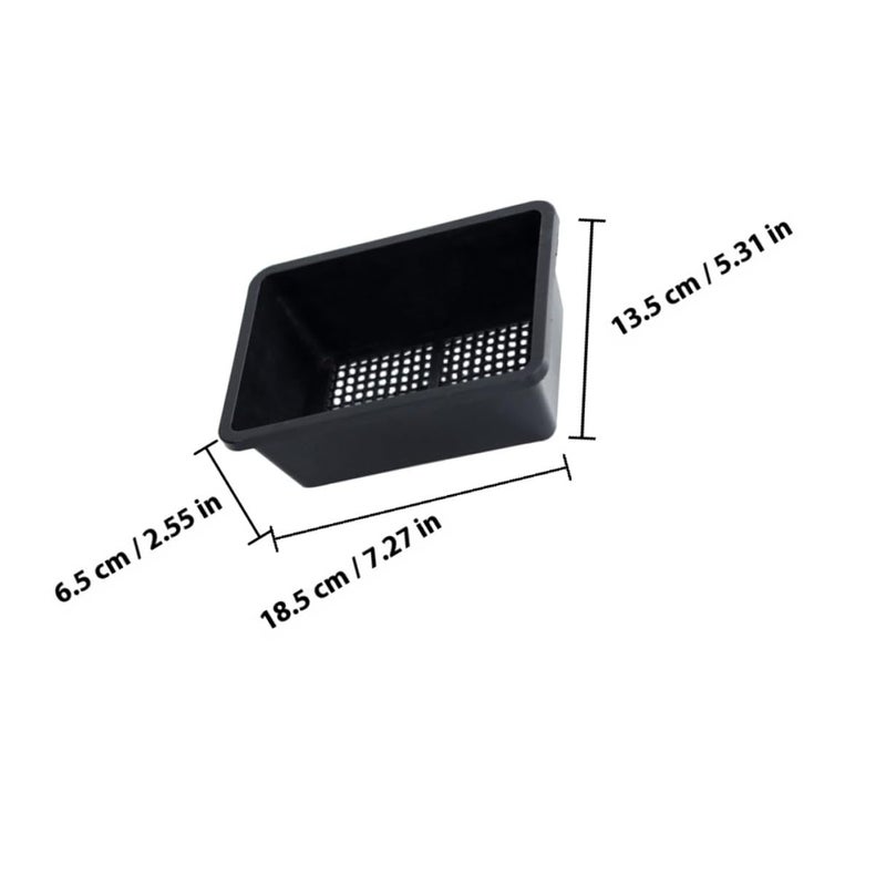 5Pcs Small Plastic Nursery Pots And Planting Tray Set For Seed Starting Succulent Germination - Image 3