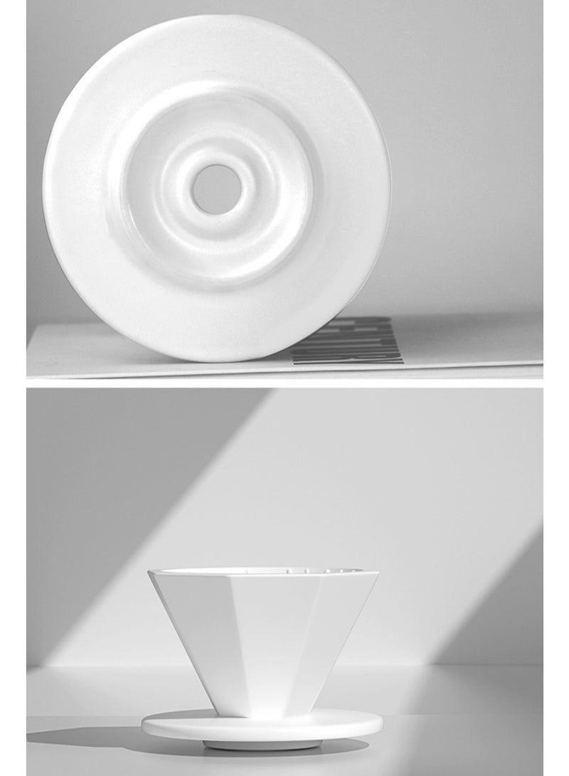 ايكي ايك مجموعة أدوات القهوة بالتنقيط من ترافيل V60، الكل في 1، حقيبة حمل محمولة، مجموعة مكونة من 7 قطع من ماكينة صنع القهوة، مجموعة أدوات إكسسوارات القهوة اليدوية - Image 5