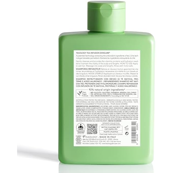 TEAOLOGY MATCHA REPAIR SHAMPOO - Image 2