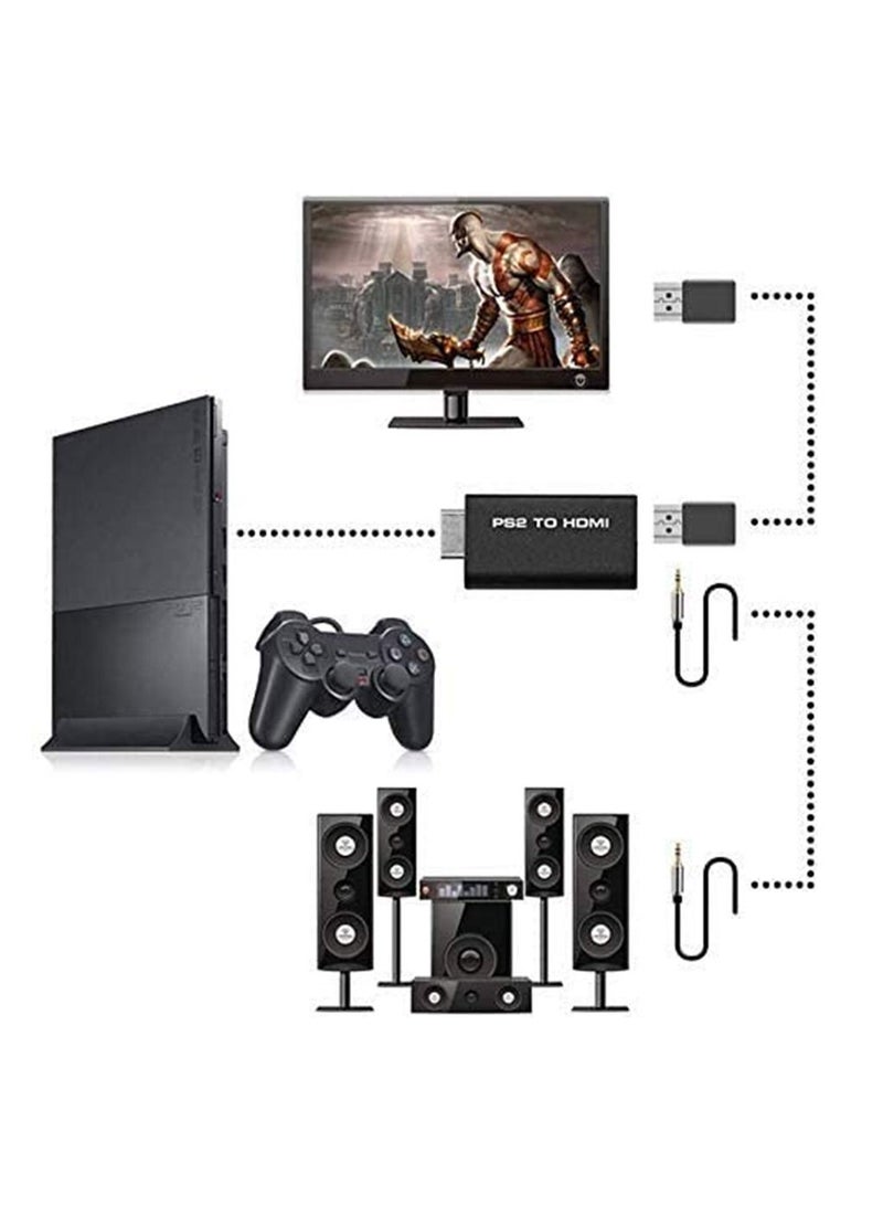 Video AV Adapter for Sony Playstation 2 PS2 to HDMI Converter with 3.5mm Audio Output for HDTV HDMI Monitor  - Image 4