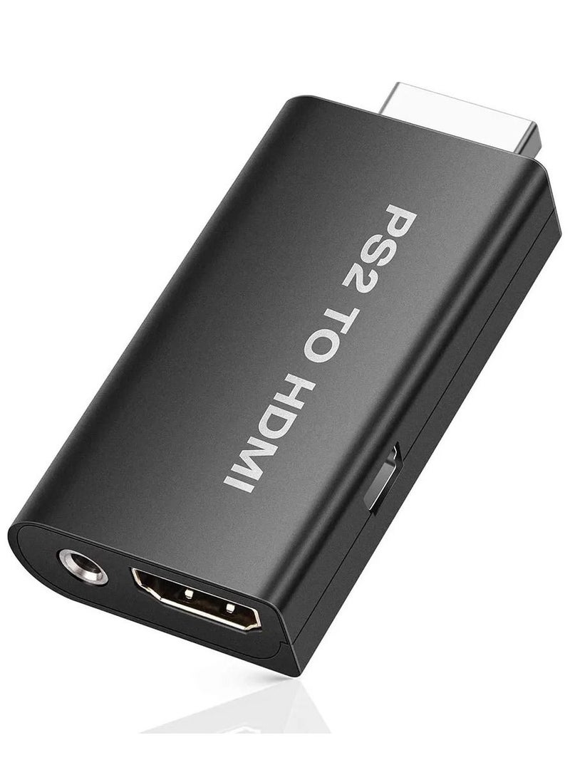 Video AV Adapter for Sony Playstation 2 PS2 to HDMI Converter with 3.5mm Audio Output for HDTV HDMI Monitor  - Image 1