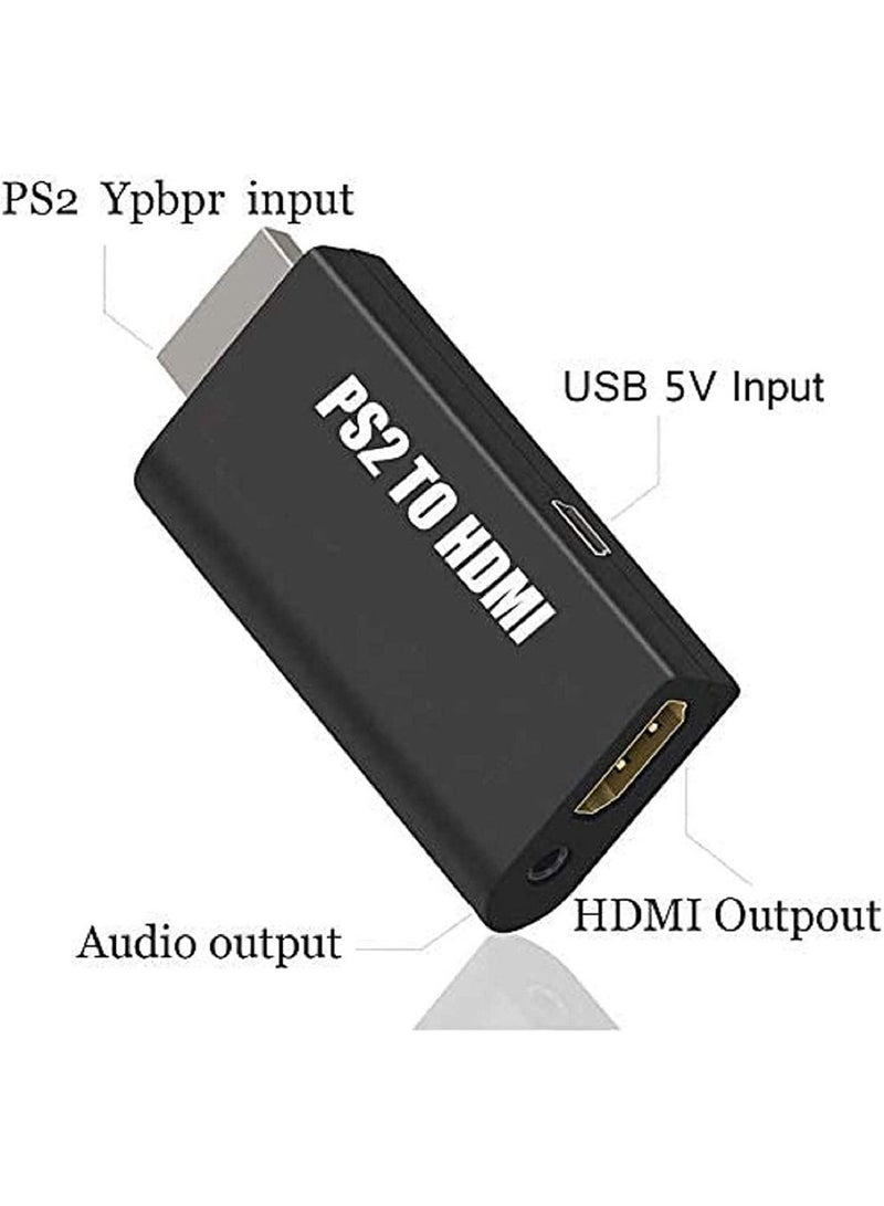 Video AV Adapter for Sony Playstation 2 PS2 to HDMI Converter with 3.5mm Audio Output for HDTV HDMI Monitor  - Image 3