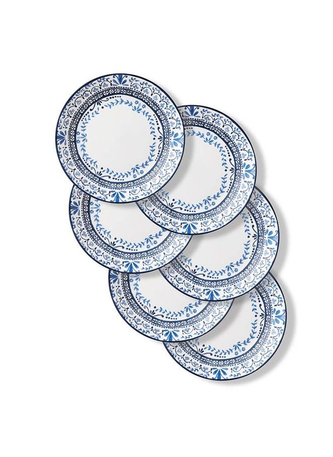 Corelle 6 قطع طبق خبز وزبدة بورتوفينو 17 سم  - Image 1