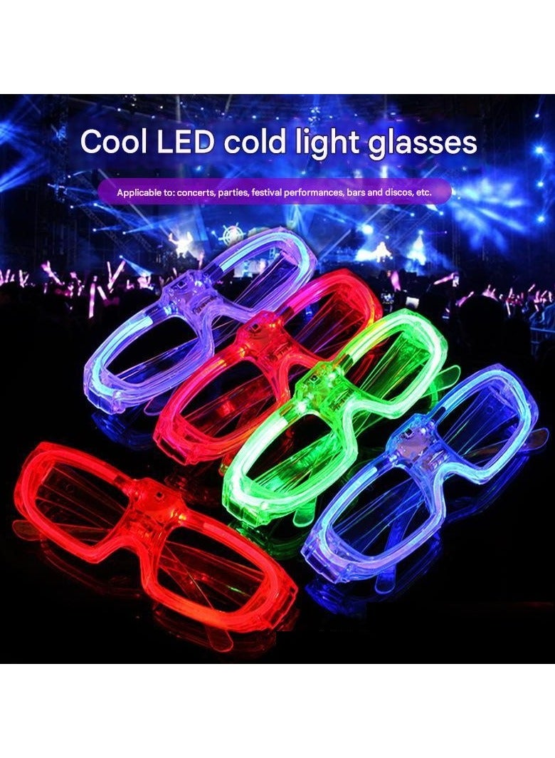 1 PCS Glowing Square Glasses Glasses for Party New Year Birthday Ramdom Colour For Kids and Adults - Image 1