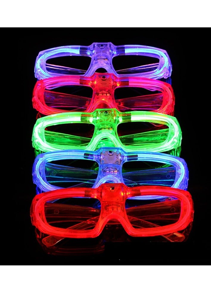 1 PCS Glowing Square Glasses Glasses for Party New Year Birthday Ramdom Colour For Kids and Adults - Image 4