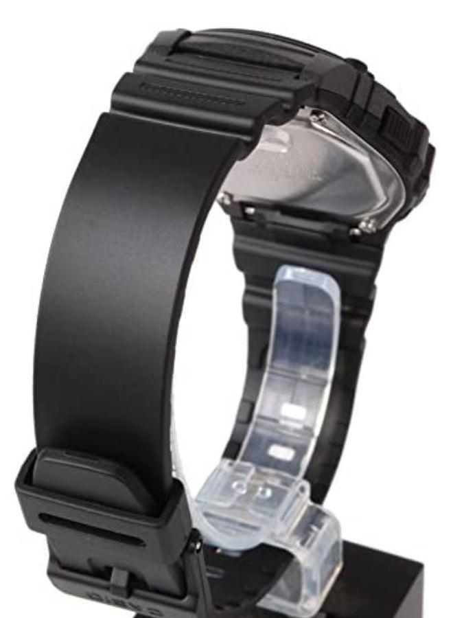CASIO Men Youth Digital Watch W-216H-1BVDF - 46 mm - Black - Image 3
