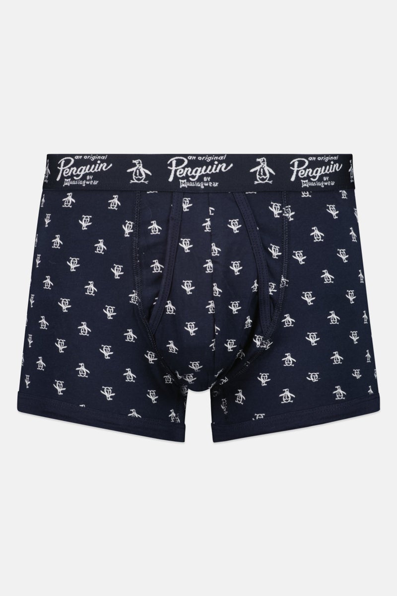 Original Penguin Men 2 Pcs Brand Logo Trunks, Multicolor - Image 5