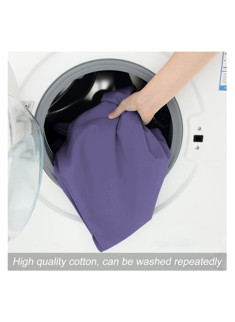 Cuken 180*210cm Sleeping Bag Liner with Storage Bag, Camping Travel Home Bed Sheet, Lightweight Breathable Hotel Compact Sacks(Purple)  - Image 4