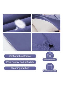 Cuken 180*210cm Sleeping Bag Liner with Storage Bag, Camping Travel Home Bed Sheet, Lightweight Breathable Hotel Compact Sacks(Purple)  - Image 3