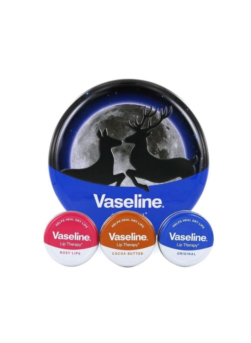 فازلين مجموعة فازلين اوريجينال سيليكشن لعلاج الشفاه - 3 قطع - Image 2