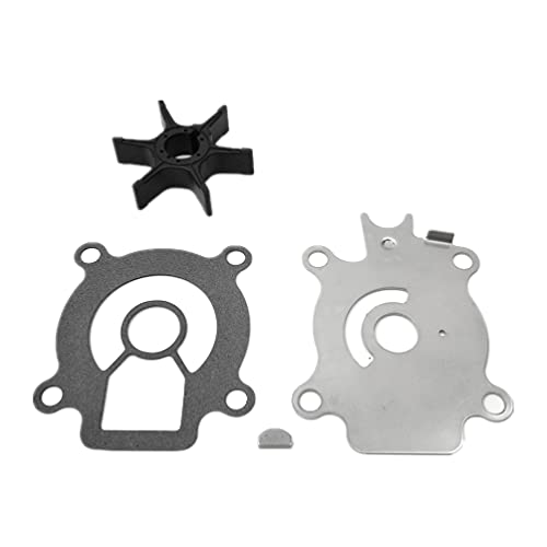 MARKGOO 17400-94701 Water Pump Impeller Repair Kit for Suzuki Outboard 2 Stroke 50 55 60 65 HP DT50M DT55 PU55 DT60 DT65 Boat Motor Engine Rebuild Parts Replacement 17400-94700 Sierra Marine 18-3243 - Image 2