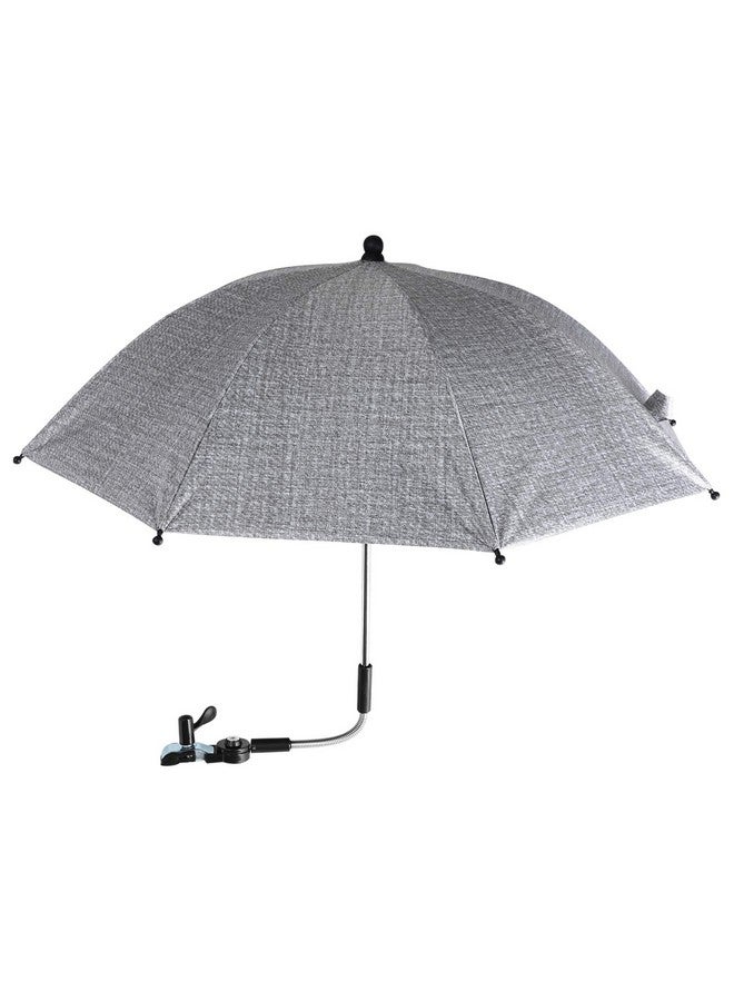 TOYANDONA Stroller Sun Cover Umbrella Clip On Sun Shade Blackout Blind Uv Rain Protection Umbrella For Strollers Bicycle Baby Carriage Cart Grey - Image 1