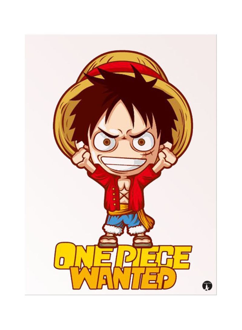 The Anime One Piece Mouse Pad Beige