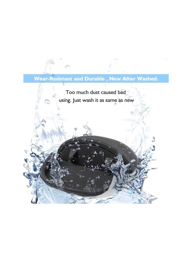 S-TOP Car Phone Mount, 2 Pcs Dashboard Pad Mat for Organization, Secure Anti Slip Silicone Holder with Cable Slot, Versatile Car Accessories for Sunglasses and Gadgets - Image 3