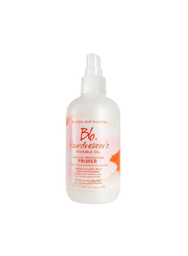 بامبل آند بامبل بلسم الشعر من بامبل آند بامبل، زيت غير مرئي لحماية الشعر من الحرارة والأشعة فوق البنفسجية | مرطب، مضاد للتجعد، آمن على اللون | مستقيم، مجعد | مع زيت الأرغان + زيت جوز الهند، 8.5 أونصة سائلة. - Image 1