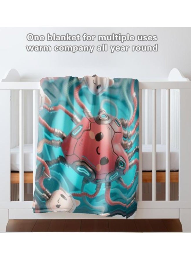 general Flannel thin blanket (warm and comfortable, suitable for sleep, gaming, dust removal and sandproof) 150cm*200cm - 789 - Image 4