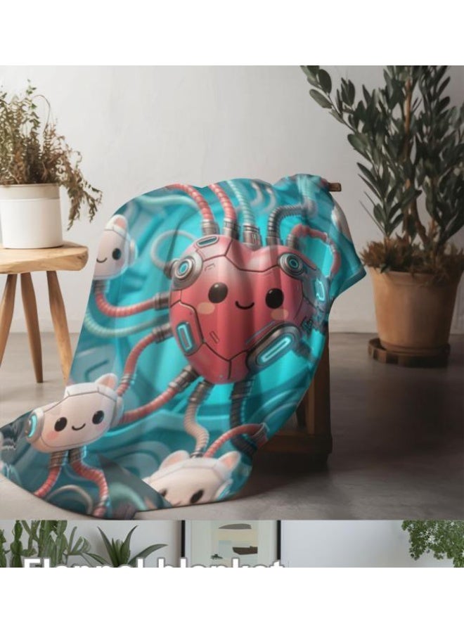 general Flannel thin blanket (warm and comfortable, suitable for sleep, gaming, dust removal and sandproof) 150cm*200cm - 789 - Image 3