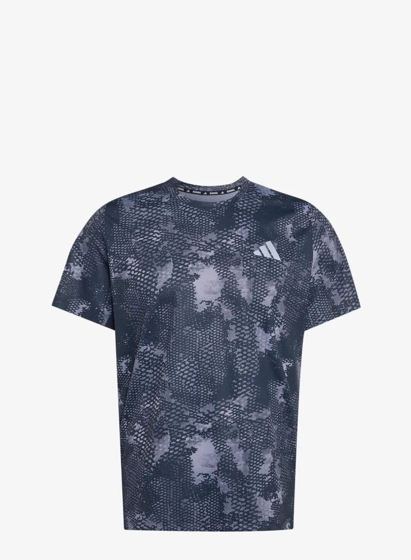 Adidas ADI365 Running Animal Print Iconic T-Shirt