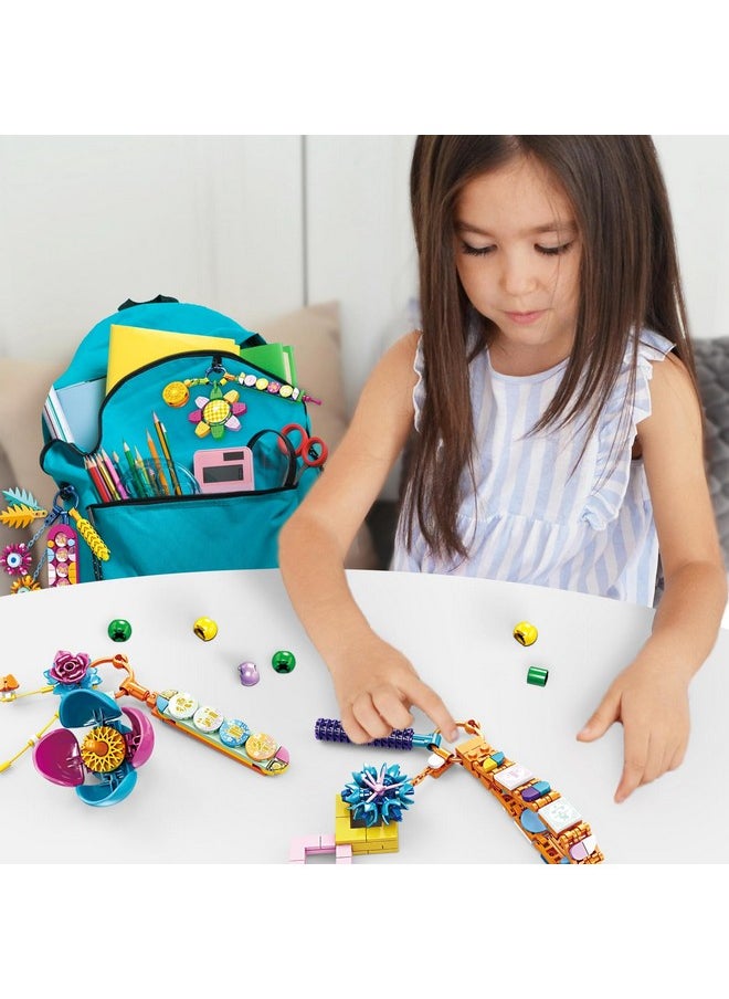 Kazi KAZI Keychain Building Sets for Girls,Hanging Decoration for Purse Handbag Backpack, DIY Handbag Decoration Keychain Making Kit,Bag Tag Toy Building Blocks,Funny Easter Gift  - Image 2