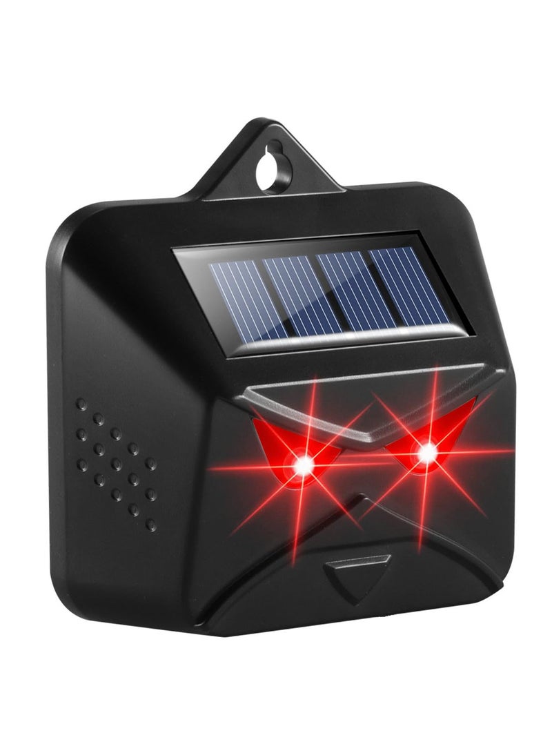 Excefore Solar Animal Repeller,Deter Nighttime Invaders with Flashing Red Lights,Humane and Effective,Coyote Repellent Devices Waterproof for Fox, Skunk from Yard Farm - Image 1