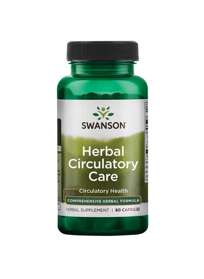سوانسون كبسولات العناية بالدورة الدموية العشبية من سوانسون، 60 كبسولة