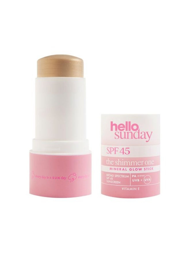 Hello Sunday The Shimmer One - Mineral Glow Stick Spf45  20G - Image 2