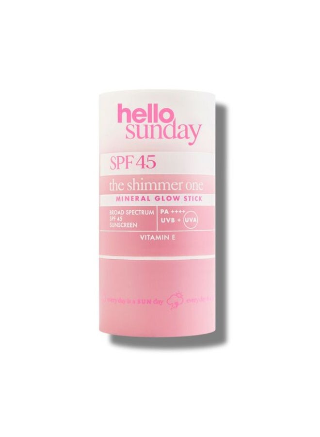Hello Sunday The Shimmer One - Mineral Glow Stick Spf45  20G - Image 1
