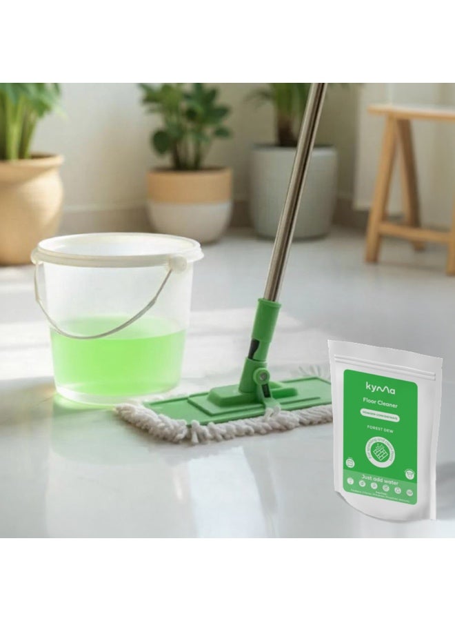 kyma Floor Cleaner, Non-Toxic, Safe for Kids & Pets, Eco Friendly, Removes Dirt, Plant & Mineral-Based, 125L (Makes 40+ Uses of Floor Cleaning Solution) - Image 4