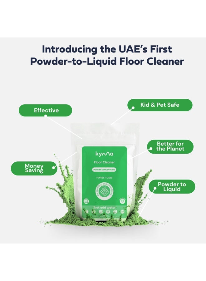 kyma Floor Cleaner, Non-Toxic, Safe for Kids & Pets, Eco Friendly, Removes Dirt, Plant & Mineral-Based, 125L (Makes 40+ Uses of Floor Cleaning Solution) - Image 5