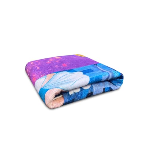 Sassoon Disney Princess Brave (Multicolor) Cotton Kids Bath Towel with Gift Box in 400 GSM- 60 cm x 120 cm - Image 2