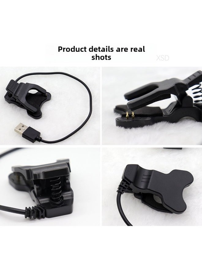 Generic - Universal Smart Bracelet Watch Universal Charger T500 HW12 Watch 23 Contact Pin Pin Data Cable Clip-Color:3-pin 6mm Charging Clip-Model Specifications:Universal Charging Clamp - Image 1
