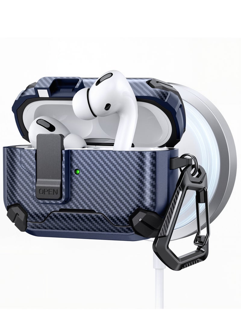 AirPods 4/AirPods Pro/AirPods Pro 2/AirPods Pro 3 protective case, magsafe，phone holder, pop-up headphone case,earphone protecter，headphone protecter，earphone case - Image 1