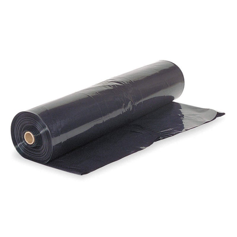 Farm Plastic Supply  Black Plastic Sheeting  10 mil  5 x 100  Tarp Polyethylene Vapor Barrier Painters Tarp Heavy Duty Roll