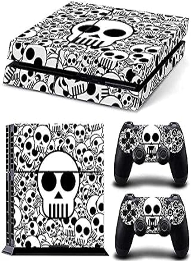 OR PVC Protection Decal Skin Cover for Sony PS4 Console - 2 Pieces