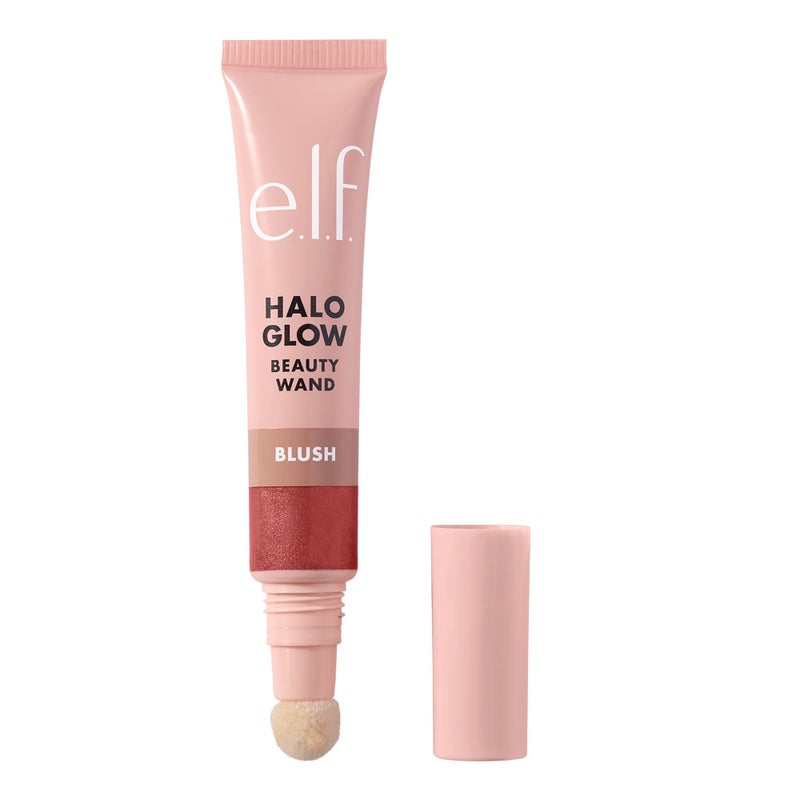 elf Halo Glow Blush Beauty Wand Liquid Blush Wand For Radiant Flushed Cheeks Infused With Squalane Vegan  Crueltyfree Ros You Slay