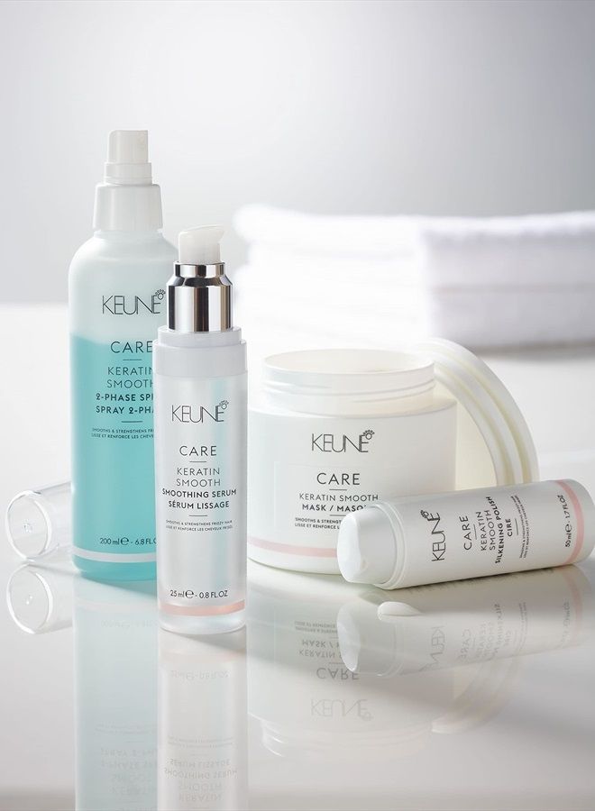 Keune رذاذ بروتين كيراتين كير المزدوج 2-Phase لتنعيم الشعر، 6.8 أونصة. - Image 2
