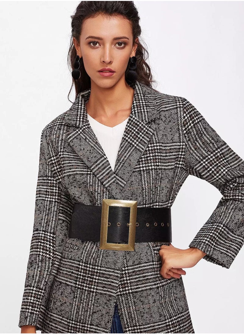 Generic Oversized Square Buckle Belt  - Image 1