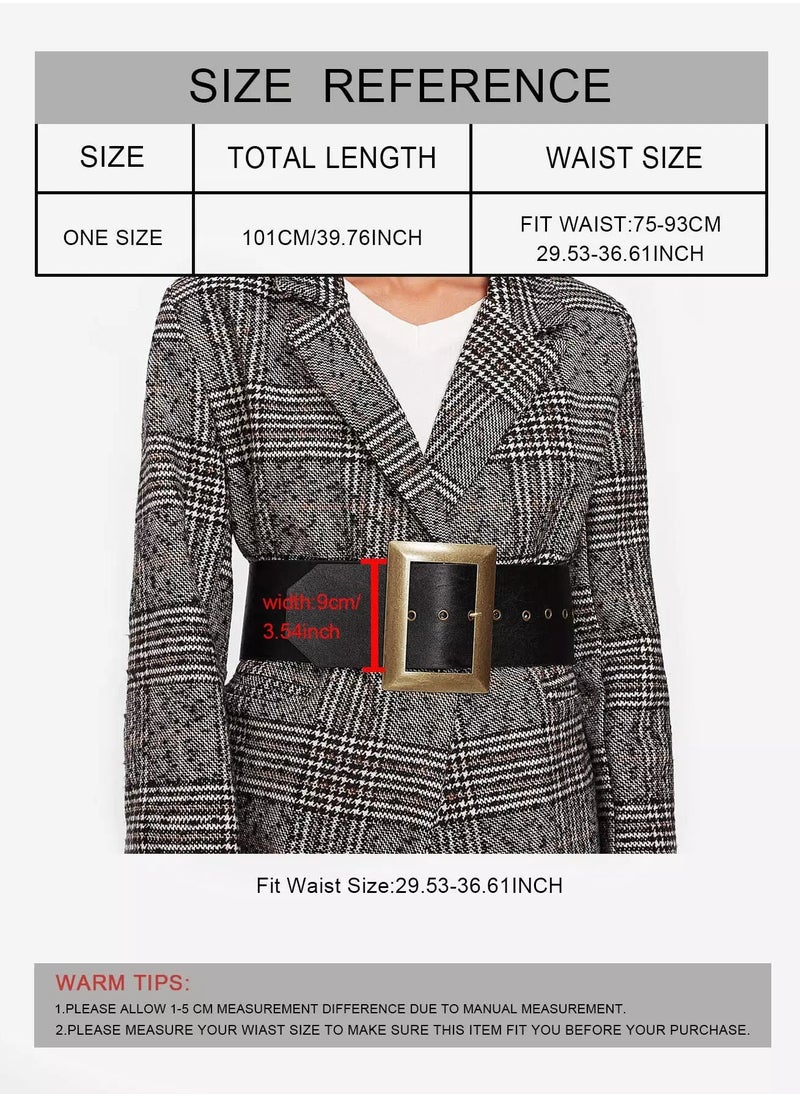Generic Oversized Square Buckle Belt  - Image 3