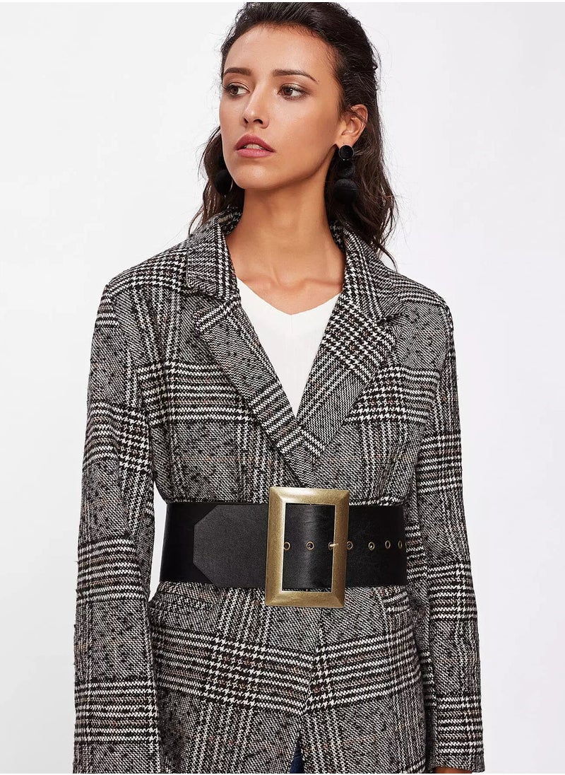 Generic Oversized Square Buckle Belt  - Image 4
