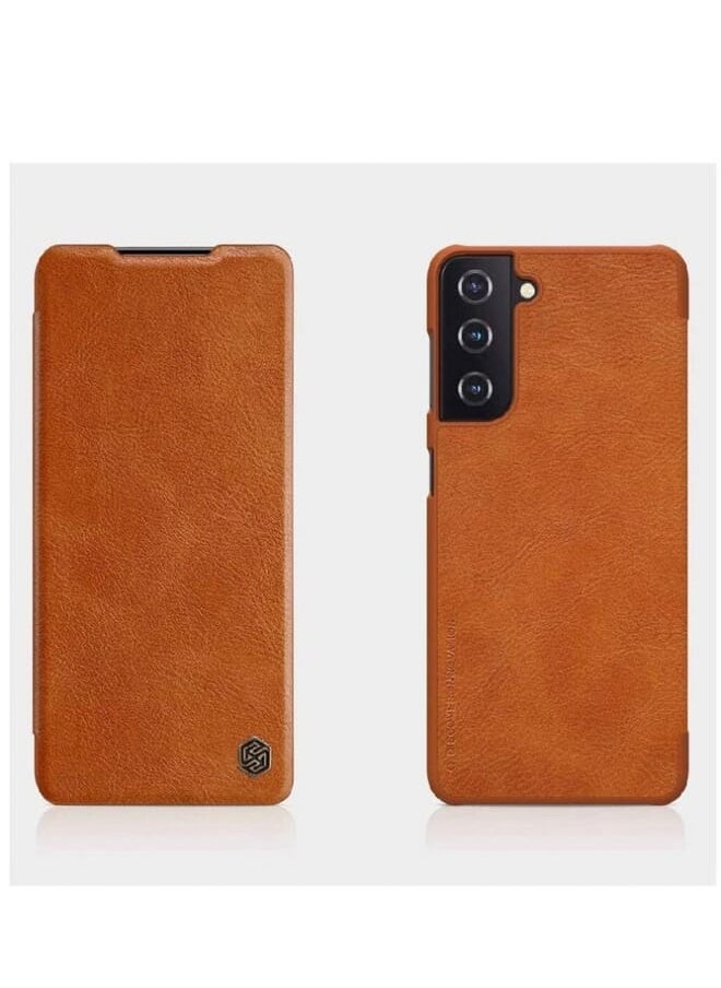 Nillkin Leather Case With Camera Protection For Iphone 13 Black  - Image 1