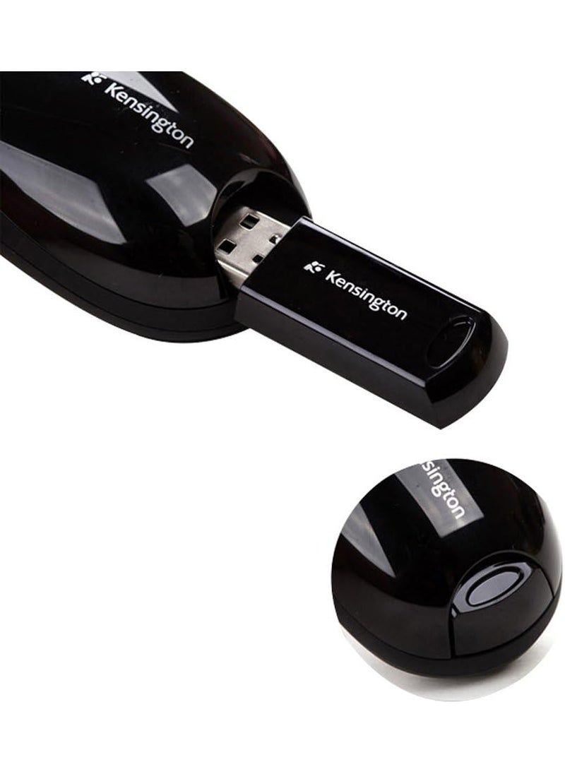 Kensington Kensington Wireless Presenter Pro with Green Laser Class 2 150 Ft Range Black  - Image 3