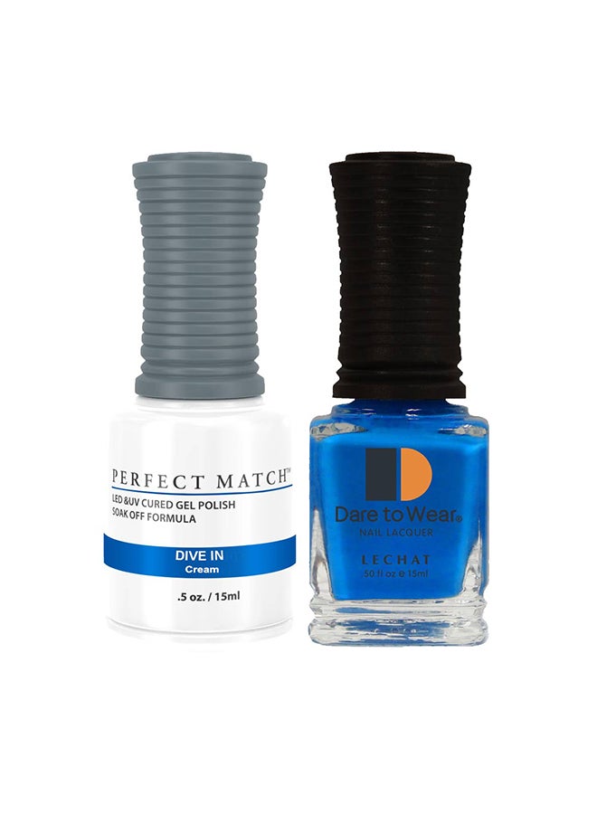 Lechat Soak Off Gel Nail Polish UV LED Gel Polish Dive In PMS199 - Image 1