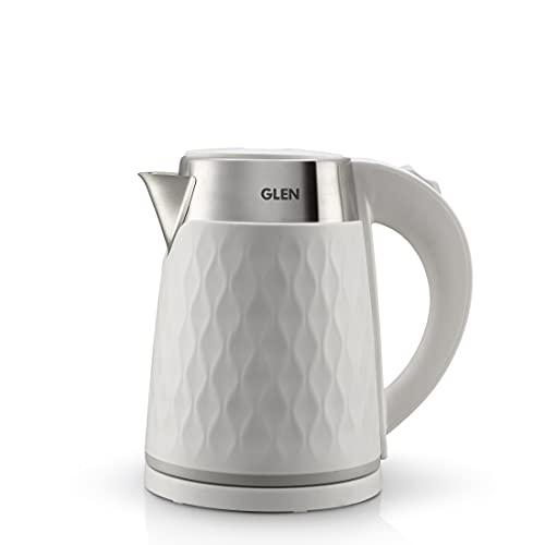 Glen Electric Kettle 1.8 Ltr 1500 Watt 360° Rotation Base, Auto Shutoff (SA9005WHITE) 2 years warranty - Image 1
