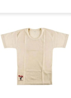Hasyün 3000 Child 100% Wool Short Sleeve Undershirt Singlet  - Image 2